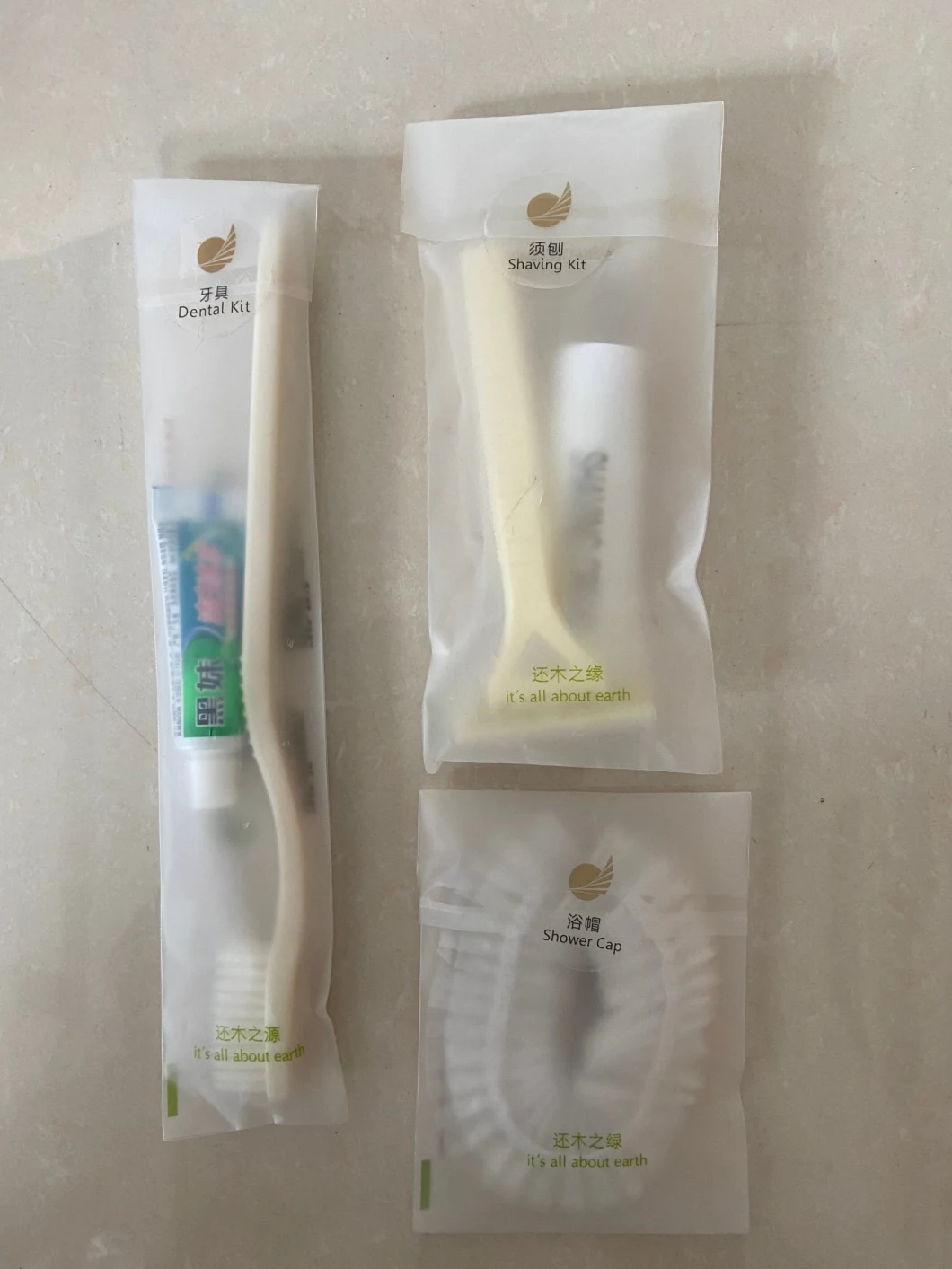 Eco Friendly Hotel SPA Amenities Guest Amenities Bathroom Amenities Set for Hotel