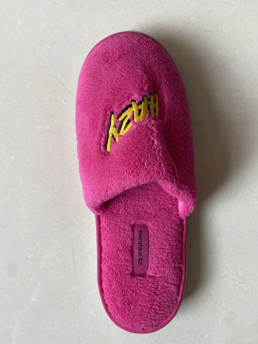 White Hotel Slippers Closed Toe with 5 Star Quality