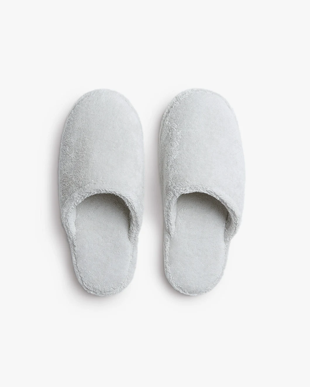 Custom Logo Personalized Wholesale Luxury Washable Hotel Room SPA Guest Disposable Velvet Hotel Slippers White