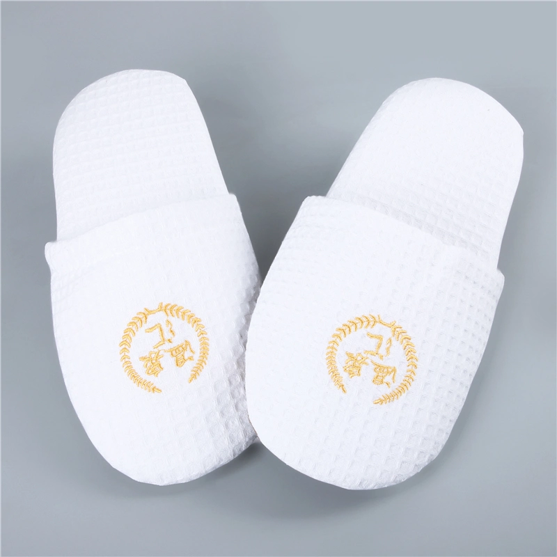 Cheapest Waffle Closed Toe Hotel Slipper