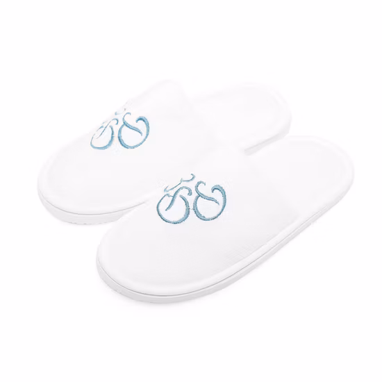 베스트셀러 호텔 슬리퍼, EVA 밑창, 닫힌 발가락, 테리 직물