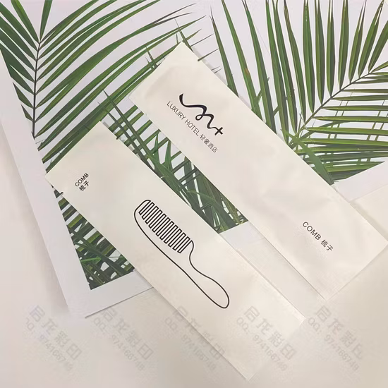 호텔 욕실 품목을 위한 고급 크래프트 종이 포장 화장품 세트